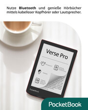PocketBook E-Book-Reader Verse Pro - Azure (dunkelblau) - Abbildung 4