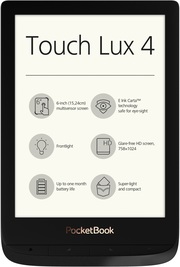 PocketBook E-Book-Reader Touch Lux 4 obsidian black (schwarz)