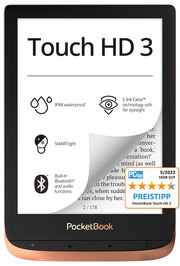 PocketBook E-Book-Reader Touch HD 3 spicy copper (kupfer/schwarz)