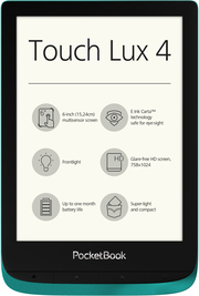 PocketBook E-Book-Reader Touch Lux 4 emerald (smaragd)