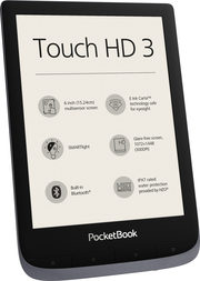 PocketBook E-Book-Reader Touch HD 3 metallic grey (metallic grau) - Abbildung 4