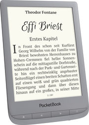 PocketBook eBook Reader Touch Lux 4 matte silver (silber) - Abbildung 1