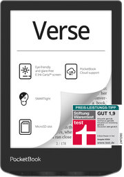 PocketBook E-Book-Reader Verse - Mist Grey (dunkelgrau) - Cover
