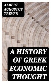 A History of Greek Economic Thought - Cover