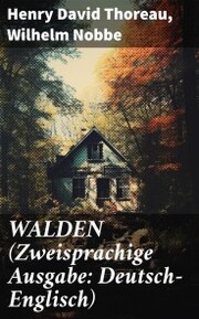 WALDEN (Zweisprachige Ausgabe: Deutsch-Englisch) - Cover