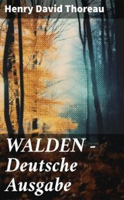 WALDEN - Deutsche Ausgabe - Cover