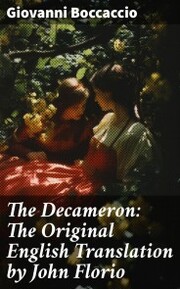 The Decameron: The Original English Translation by John Florio - Cover