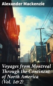 Voyages from Montreal Through the Continent of North America (Vol. 1&2) - Cover