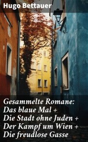 Gesammelte Romane: Das blaue Mal + Die Stadt ohne Juden + Der Kampf um Wien + Die freudlose Gasse - Cover