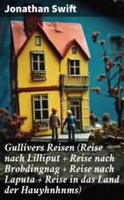 Gullivers Reisen (Reise nach Lilliput + Reise nach Brobdingnag + Reise nach Laputa + Reise in das Land der Hauyhnhnms) - Cover