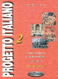Progetto italiano 2. Libro degli esercizi - Cover