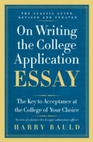 On Writing the College Application Essay, 25th Anniversary Edition - Cover