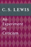 Experiment in Criticism - Cover