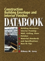 Building Envelope and Interior Finishes Databook - Cover