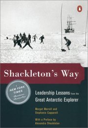 Shackelton's Way - Cover