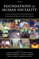 Foundations of Human Sociality - Cover