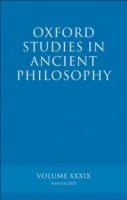 Oxford Studies in Ancient Philosophy volume 39