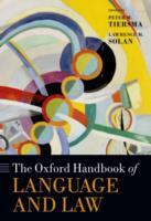 Oxford Handbook of Language and Law