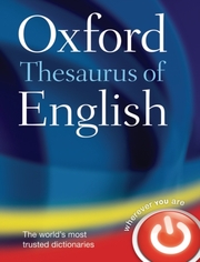 The Oxford Thesaurus of English - Cover