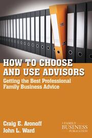 How to Choose and Use Advisors