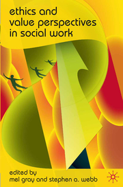 Ethics and Value Perspectives in Social Work - Cover