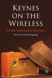 Keynes on the Wireless - Cover