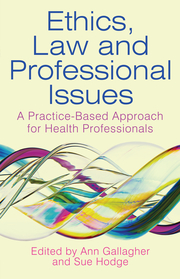Ethics, Law and Professional Issues - Cover