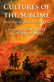Cultures of the Sublime - Cover