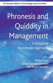 Phronesis and Quiddity in Management - Cover