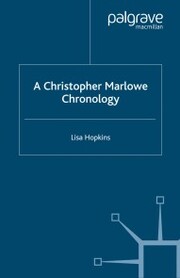 A Christopher Marlowe Chronology - Cover
