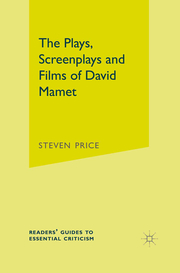 The Plays, Screenplays and Films of David Mamet - Cover