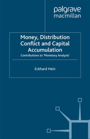 Money, Distribution Conflict and Capital Accumulation