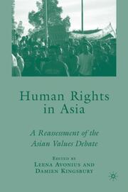Human Rights in Asia - Cover