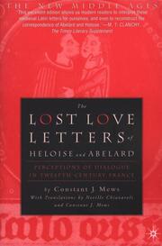 The Lost Love Letters of Heloise and Abelard - Cover