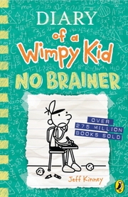 Diary of a Wimpy Kid - No Brainer - Cover