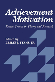 Achievement Motivation: Recent Trends in Theory and Research