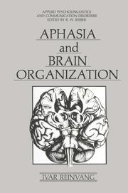 Aphasia and Brain Organization (Environment, Development, and Public Policy)