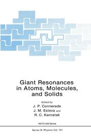 Giant Resonances in Atoms, Molecules, and Solids