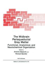 The Midbrain Periaqueductal Gray Matter: