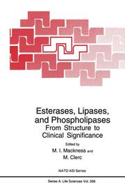 Esterases, Lipases, and Phospholipases - Cover