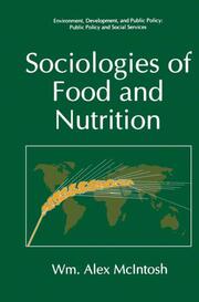 Sociologies of Food and Nutrition