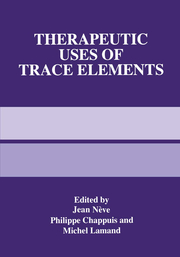 Therapeutic Uses of Trace Elements - Cover