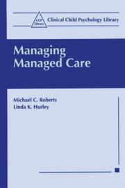 Managing Managed Care - Cover