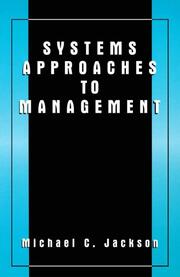 Systems Approaches to Management