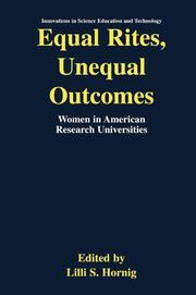 Equal Rites, Unequal Outcomes - Cover