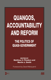 Quangos, Accountability and Reform - Cover