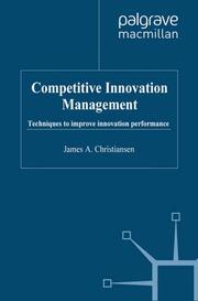 Competitive Innovation Management - Cover
