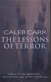 The Lessons of Terror - Cover