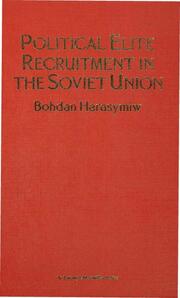 Political Elite Recruitment in the Soviet Union - Cover