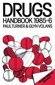 The Drugs Handbook 1985-86 - Cover